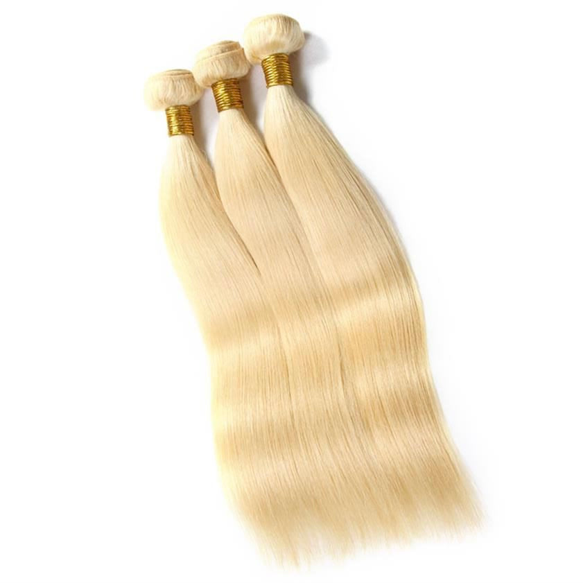 Luxapink blonde straight bundle