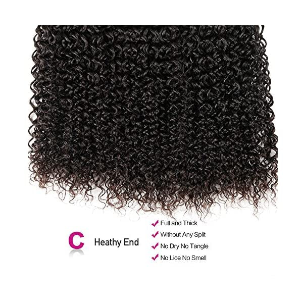 Luxa double drawn kinky curly bundle