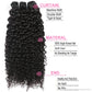 Luxa double drawn kinky curly bundle