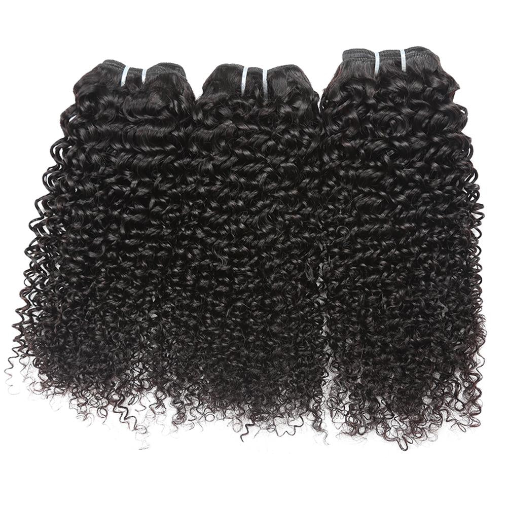 Luxa double drawn kinky curly bundle